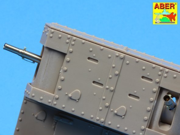 Aber 35L-156 Barrels for British WWI Tank Mark IV – Female (1:35)	