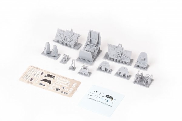 Eduard 648926 Bf 109G-10 cockpit PRINT Eduard 1/48