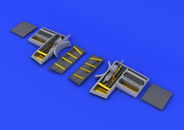 Eduard 648201 Spitfire Mk. VIII gun bays 1/48 (EDUARD)