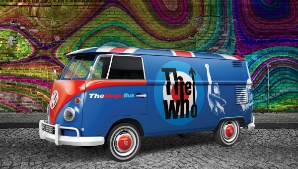 Revell 05672 VW T1 &quot;The Who&quot; - Gift Set 1/24