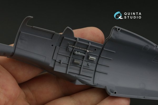 Quinta Studio QD32201 Macchi MC.202 Folgore Early 3D-Printed &amp; coloured Interior on decal paper (Italeri) 1/32