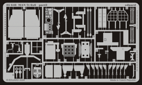 Eduard 35648 MAN 7t 6x6 1/35 REVELL
