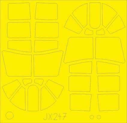 Eduard JX247 P-40N TFace 1/32 TRUMPETER