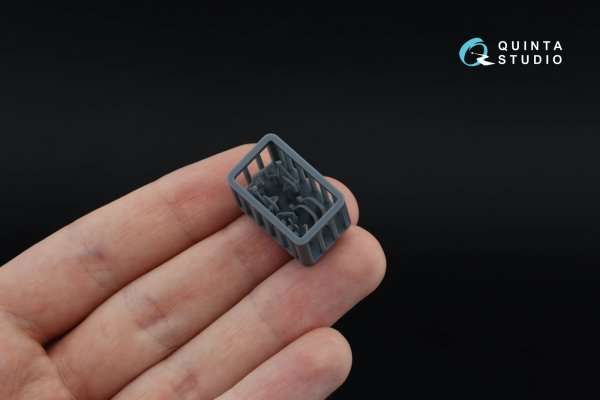 Quinta Studio QD+35139 Land Rover 88 series II family 3D-Printed &amp; coloured Interior on decal paper (AK Interactive) (with 3D-printed resin parts) 1/35