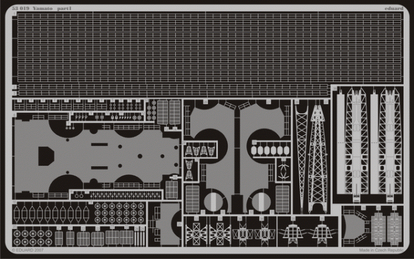 Eduard 53019 Yamato 1/350 TAMIYA