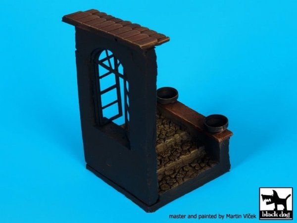 Black Dog D35067 House window base 1/35