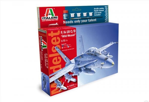 Italeri 71016 F/A - 18 C/D- ZESTAW MODELARSKI