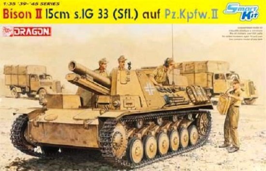 Dragon 6440 Bison II 15cm s.IG33 (Sfl.) auf Pz.Kpfw.II (1:35)