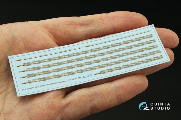 Quinta Studio QD35129 US WWI-WWII .03-06 ammunition belts (All kits) 1/35