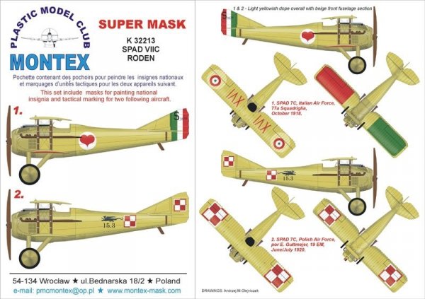 Montex K32213 SPAD 7c 1/32