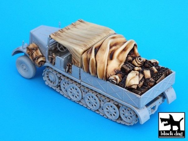 Black Dog T72018 Sd. Kfz. 9 Famo for Revell 1/72