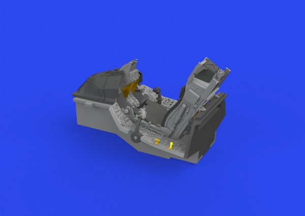 Eduard 648973 F-16C Block 52 from 1997 cockpit PRINT KINETIC MODEL 1/48