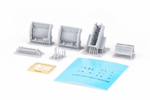 Eduard 672381 MiG-21 wheel bays PRINT EDUARD 1/72