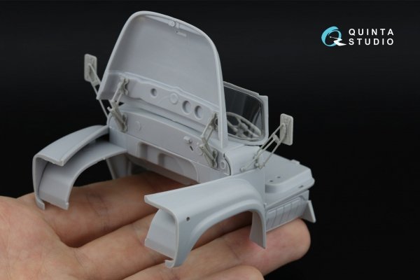 Quinta Studio QT35021 ZiL-130 Detailing set ( for AVD kit )( 3D-printed resign parts ) 1/35