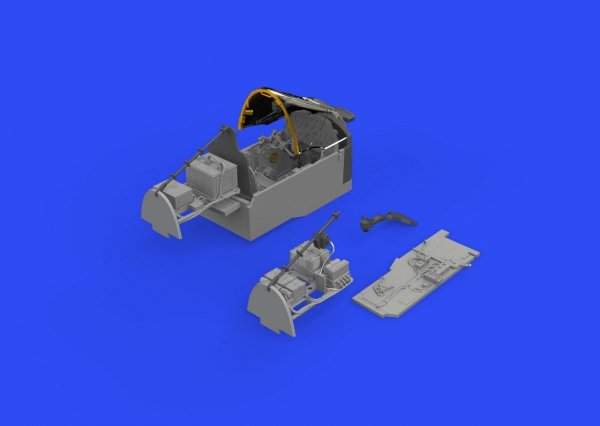 Eduard 648812 P-38J cockpit PRINT TAMIYA 1/48