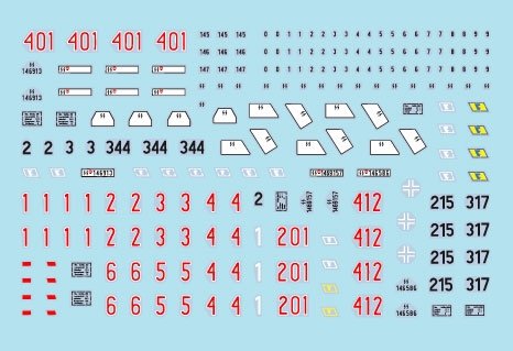 Star Decals 72-A1143 Frundsberg 1. 10. SS-Panzer Division. SdKfz 250 ALT and NEU versions. 1/72