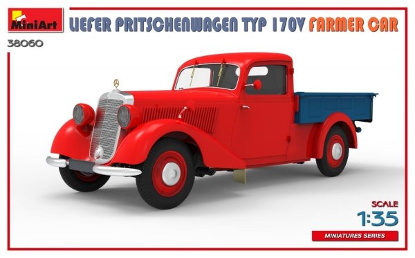 MiniArt 38060 LIEFER PRITSCHENWAGEN TYP 170V FARMER CAR 1/35