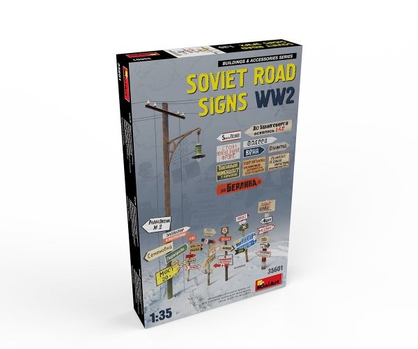 MiniArt 35601 SOVIET ROAD SIGNS WW2 1/35