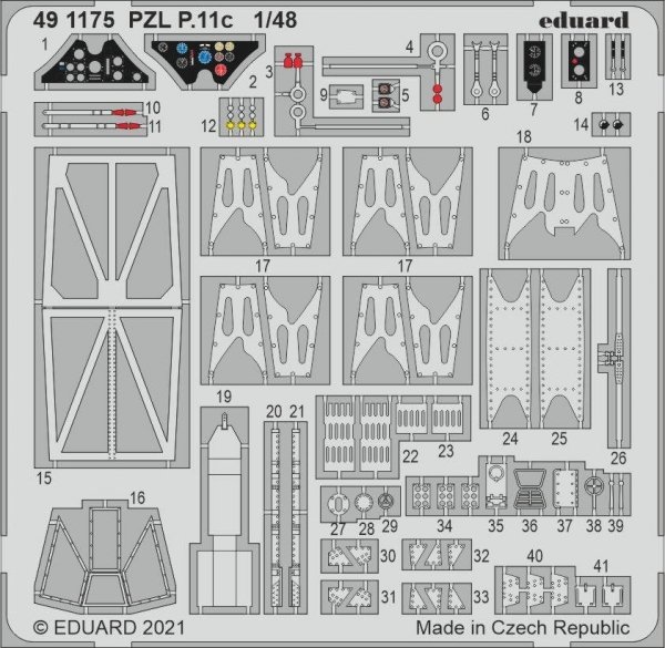 Eduard 491175 PZL P.11c ARMA HOBBY 1/48