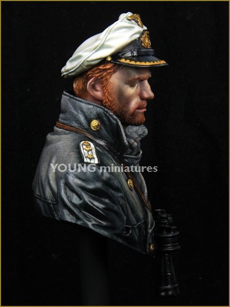 Young Miniatures YM1847 U-BOAT COMMANDER WWII 1/10