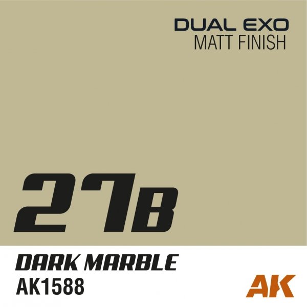AK Interactive AK1588 DUAL EXO SCENERY – 27B – DARK MARBLE 60ML.