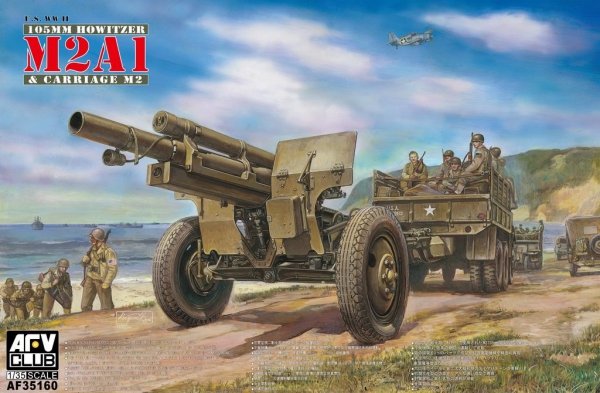 AFV Club 35160 105 mm Howitzer M2A1 (1:35)