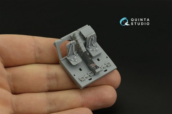 Quinta Studio QD48322 Mi-4 3D-Printed &amp; coloured Interior on decal paper (Trumpeter) 1/48