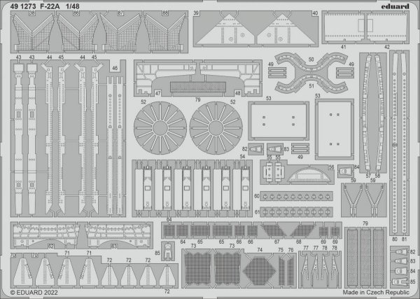 Eduard 491273 F-22A I LOVE KITS 1/48