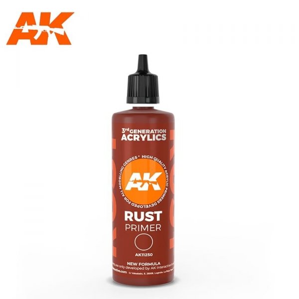 AK Interactive AK 11250 RUST SURFACE PRIMER 100ML