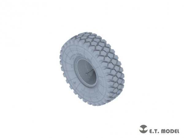E.T. Model P35-126 Modern U.S. M1070 Truck Tractor Sagged Wheels for Hobby Boss kit 1/35