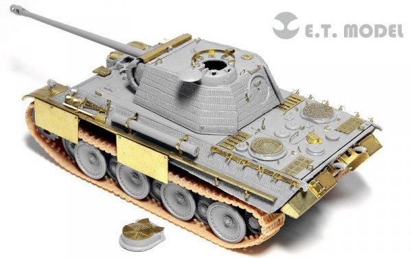 E.T. Model E72-009 WWII German Panther G For DRAGON Kit 1/72