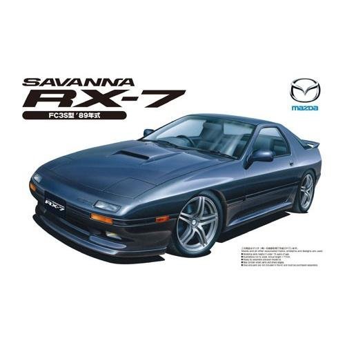 Aoshima 04660 FC3S RX-7 LATE VER. '89 MODEL (MAZDA) 1/24