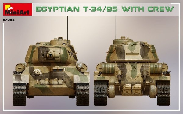 MiniArt 37098 Egyptian T-34/85 1/35