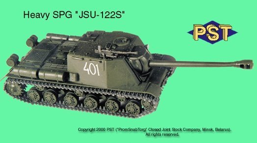 PST 72006 Self-propelled assault gun ISU-122S 1/72