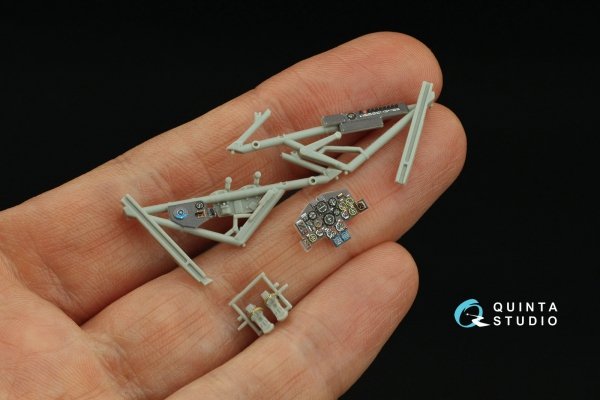 Quinta Studio QD48529 Horten Ho 229 3D-Printed &amp; coloured Interior on decal paper (Zoukei Mura SWS) 1/48