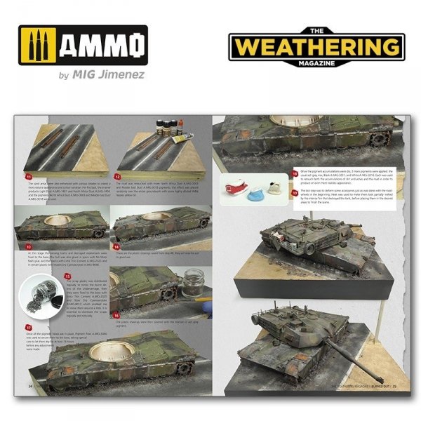 Ammo of Mig 4532-EN The Weathering Magazine Issue 33: BURNED OUT (English)