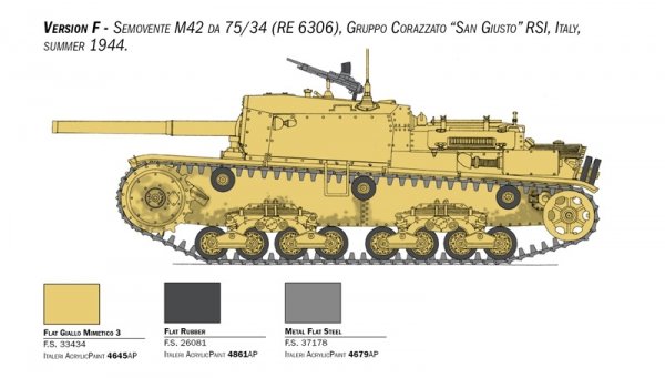 Italeri 6759 Semovente M42 da 75/34 Upgraded Edition 1/35