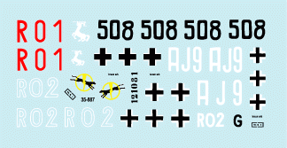 Star Decals 35-887 Befehl-Panzer mix  1/35