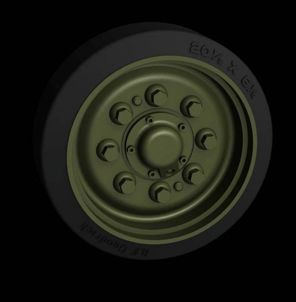 Panzer Art RE35-652 M4 “Sherman” HVSS road wheels 1/35