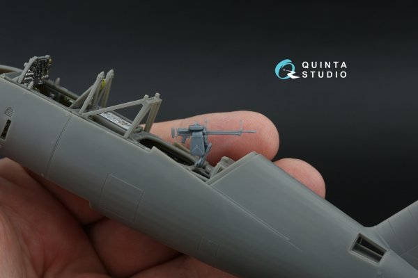 Quinta Studio QT48104 Lewis Mk.III Machine gun, 2 pcs (all kits)  1/48