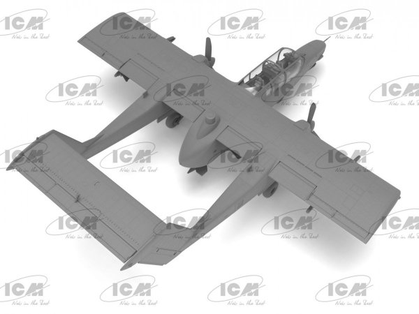 ICM 48302 Desert Storm US aircraft OV-10A and OV-10D+, 1991 1/48