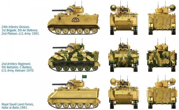 Italeri 7066 M163 Vulcan Air Defense (1:72)