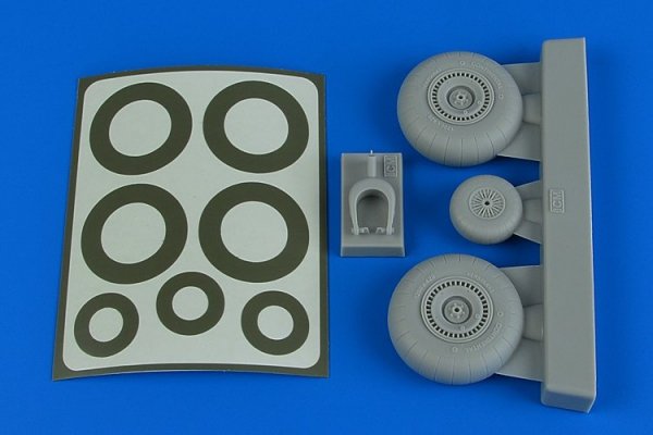 Aires 4789 Do 217 Wheels &amp; paint masks 1/48 ICM