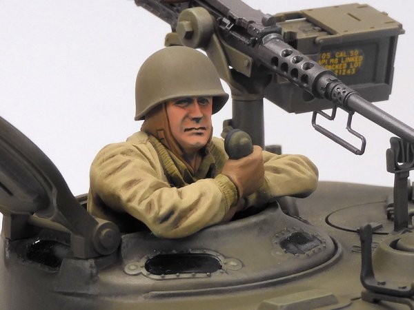 Tamiya 56048 Sherman 105mm Howitzer Mechanical Steering System RC Model 1/16