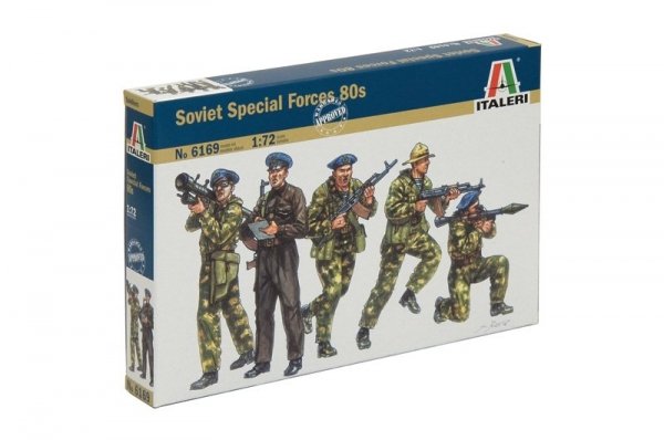 Italeri 6169 SOVIET SPECIAL FORCES 80S 1/72