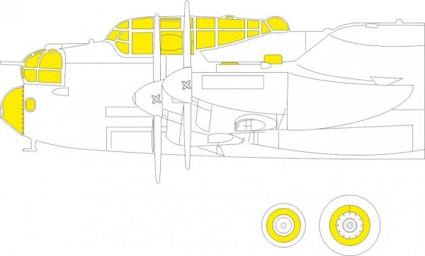 Eduard 644123  Lancaster B Mk.I LööKplus HKM 644123 1/48