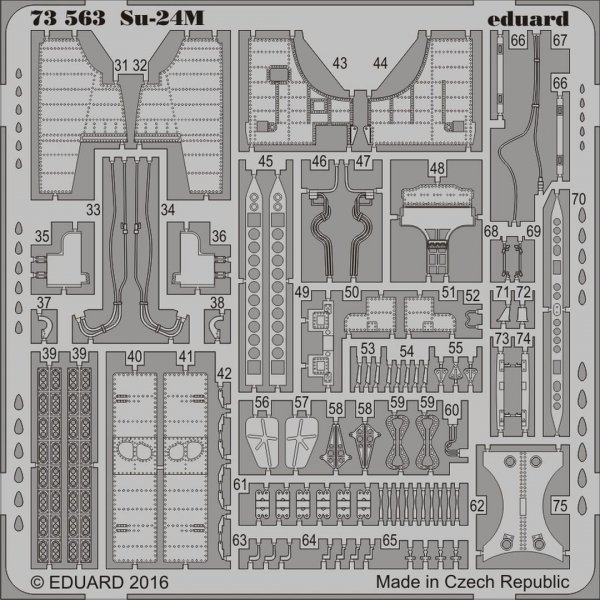 Eduard 73563 Su-24M TRUMPETER 1/72