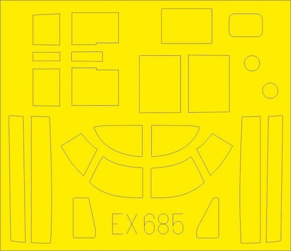 Eduard EX685 A-26B ICM 1/48