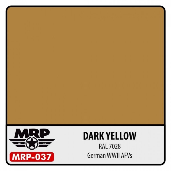 MR. Paint MRP-037 Dark Yellow RAL 7028 WWII German AFV 30ml