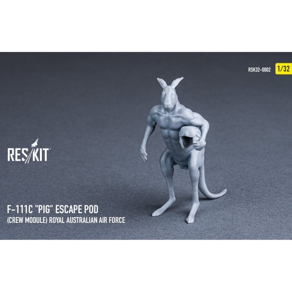RESKIT RSK32-0002 F-111С "Pig" Escape Pod (Crew Module) Royal Australian Air Force - resin model kit (1/32)